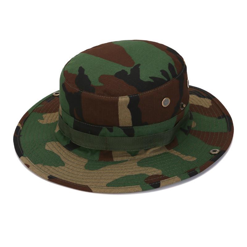 Camouflage Eimerhut Für Outdoor-Angeln Und Camping Sonnenschutz Mit Atmungsaktivem Stoff Für Männer Und Frauen