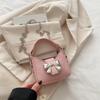 Niche bow handbag 2025 new spring and summer trend sweet and cool mini lipstick chain bag crossbody small bag women