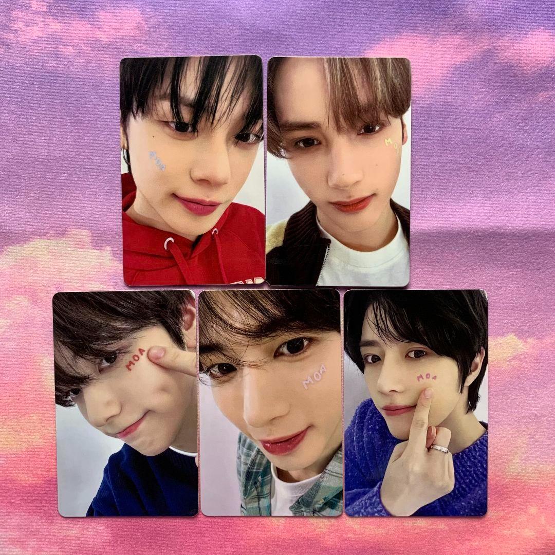 

[USED] TXT FC Bonus Fan Meeting Limited MOAZONE Trading Cards (5 Cards)