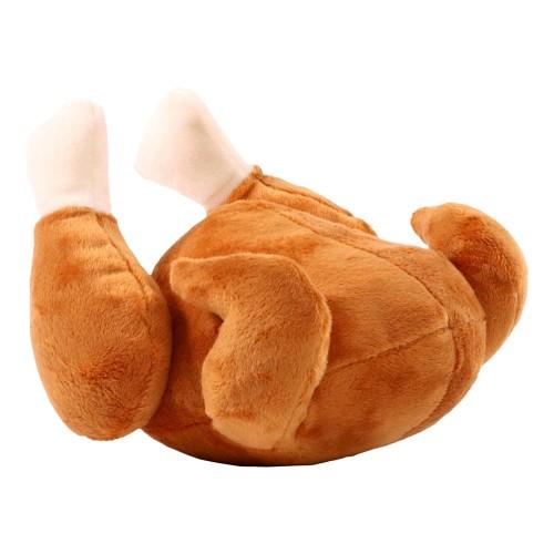 Mbw MiniFeet Chicken Plush Dog Toy