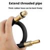 Auto Pressure Gauge Compression Tester Petrol Engine Compression Tester Kit 0-300 PSI Fuel Cylinder Pressure Gauge Tool