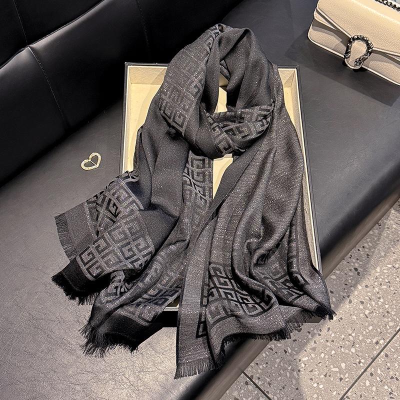 Neuestes Luxus Böhmisches Hijab-Tuch Langer Muslimischer Schal Damen-Foulard Weicher Turban Kopfwickel Für Damen Stirnband Pashmina