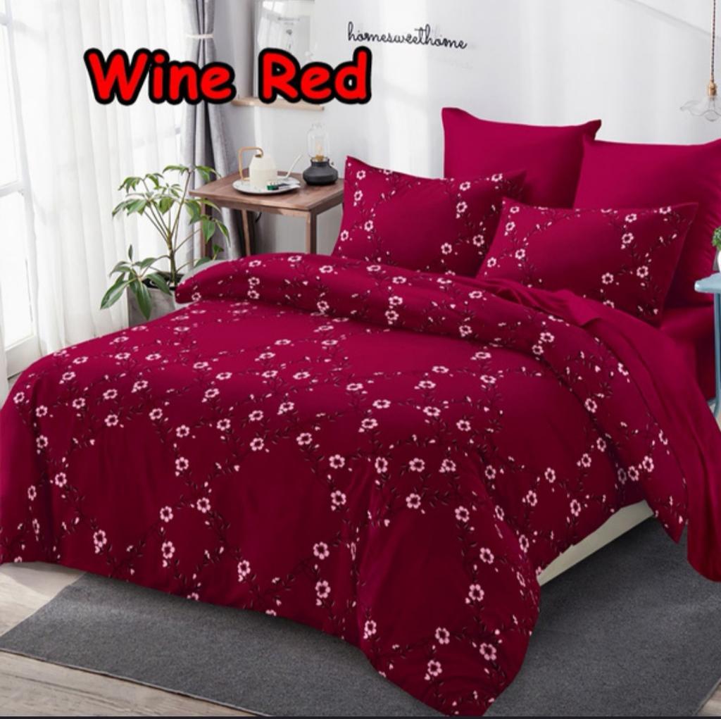 6 Color Duvet Cover Set Floral Bedding Collection with Pillowcase  Single Twin Double Full Queen King Size Ultra Soft Comforter Cover