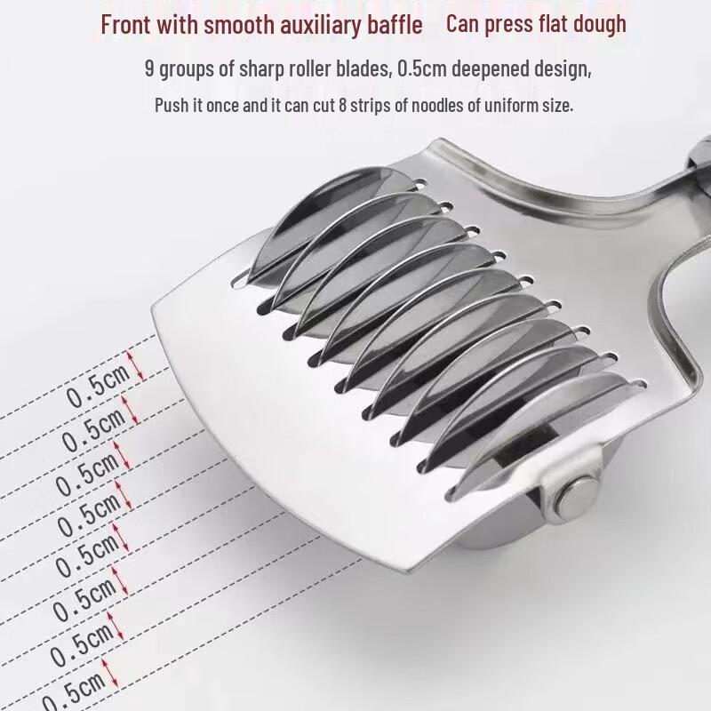 Zhishi 5-Piece Household Dough Cutter & Slicer Set