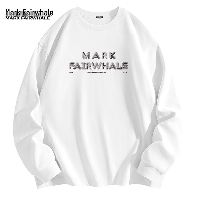 Mark Fairwhale Men's Heavyweight Long Sleeve Cotton T-Shirt