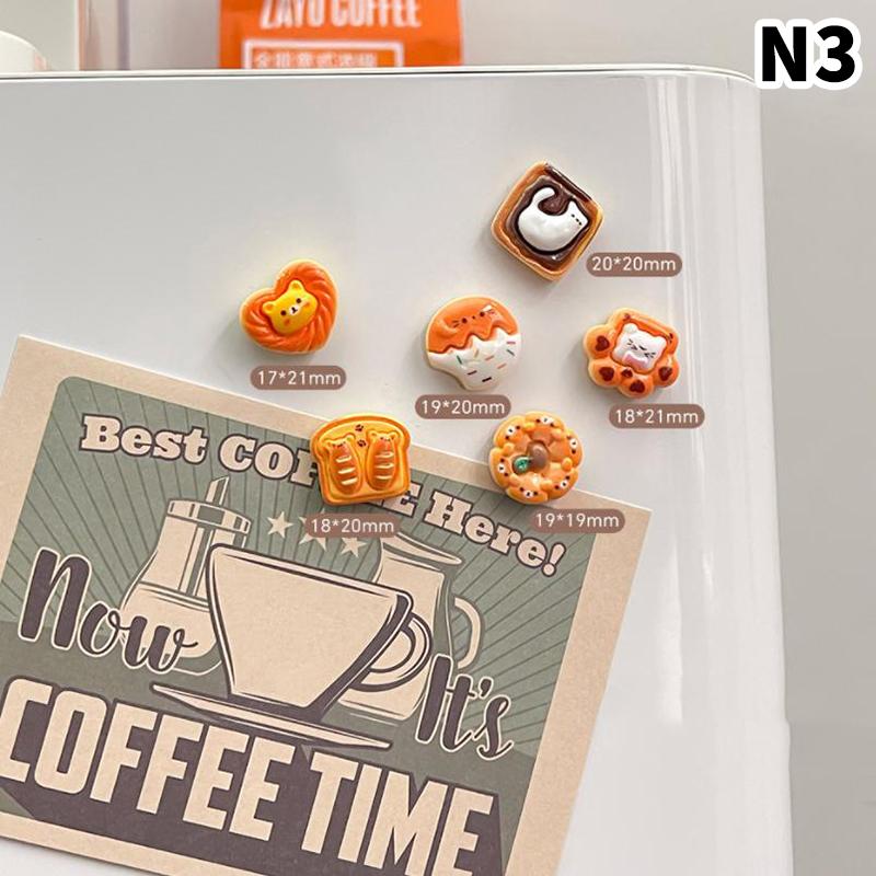 

3D Macaron Dessert Refrigerator Magnetic Resin Decorative Stickers Message Magnetic Stickers Home Decor Moving Gifts 3