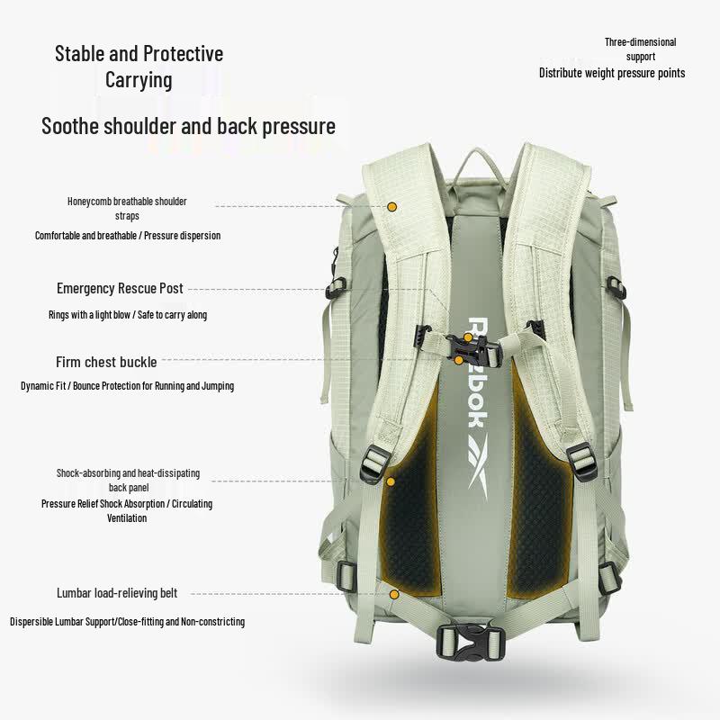 Reebok Lightweight Hiking & Travel Backpack