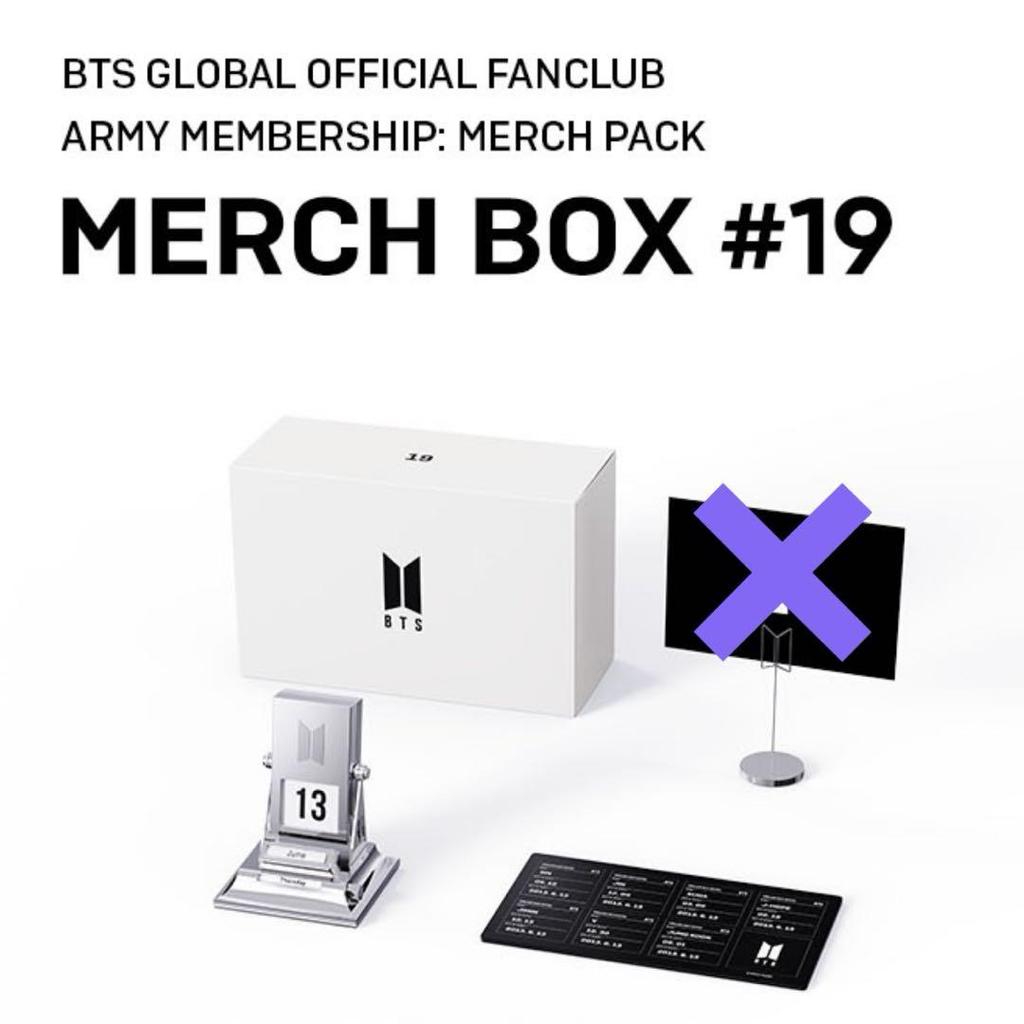 [USED] BTS Marchbox 19 20