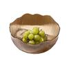 Flat Bottom Fruit Bowl Wave Edge Serving Dishes Fashionable Look Snack Basket  Home Organization