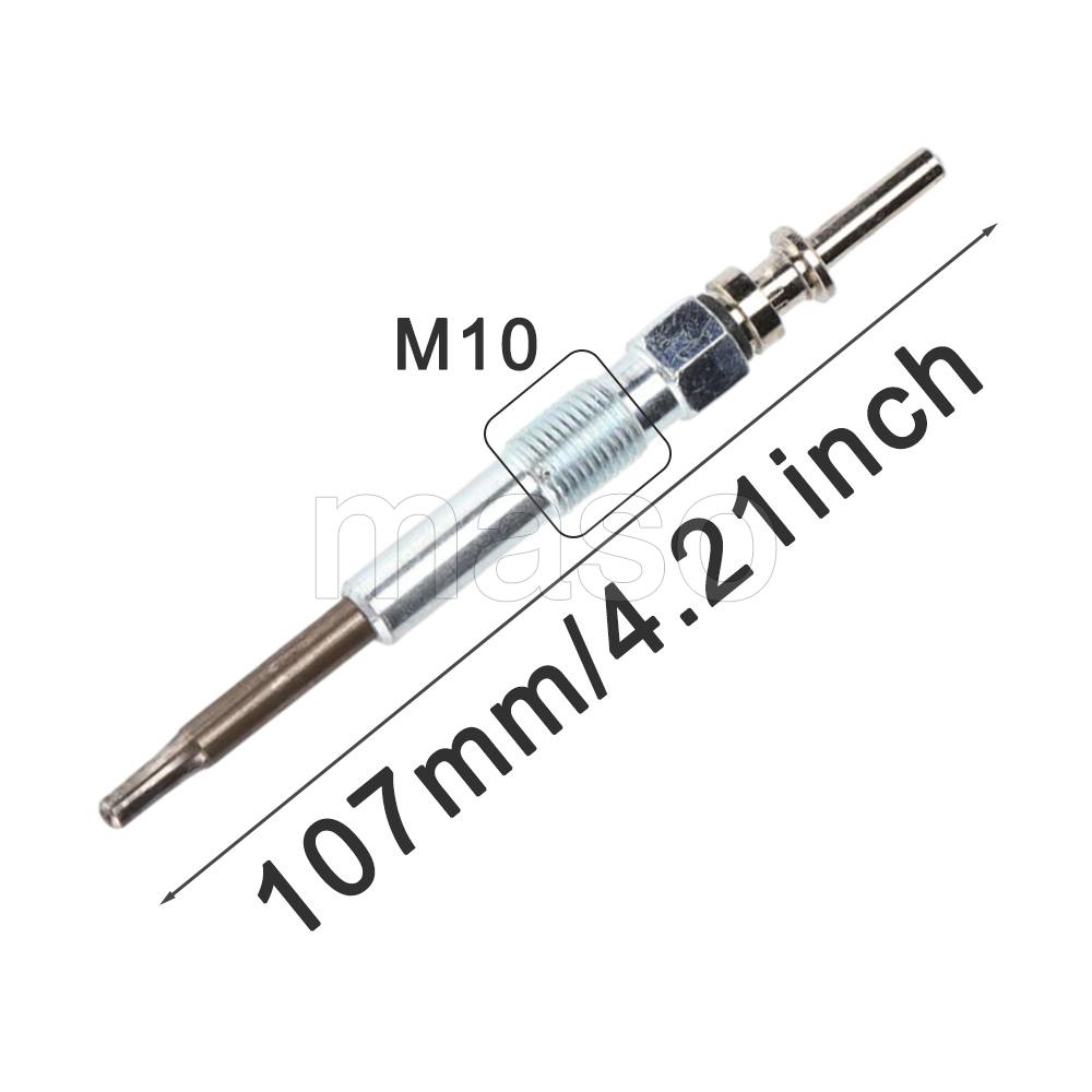 6pcs Diesel Engine Glow Plug 0250402002 12237786869 For BMW 1 3 5 6 7 Series E81 E46 E60 E61 E63 E90 X3 X5 X6 E53 E70