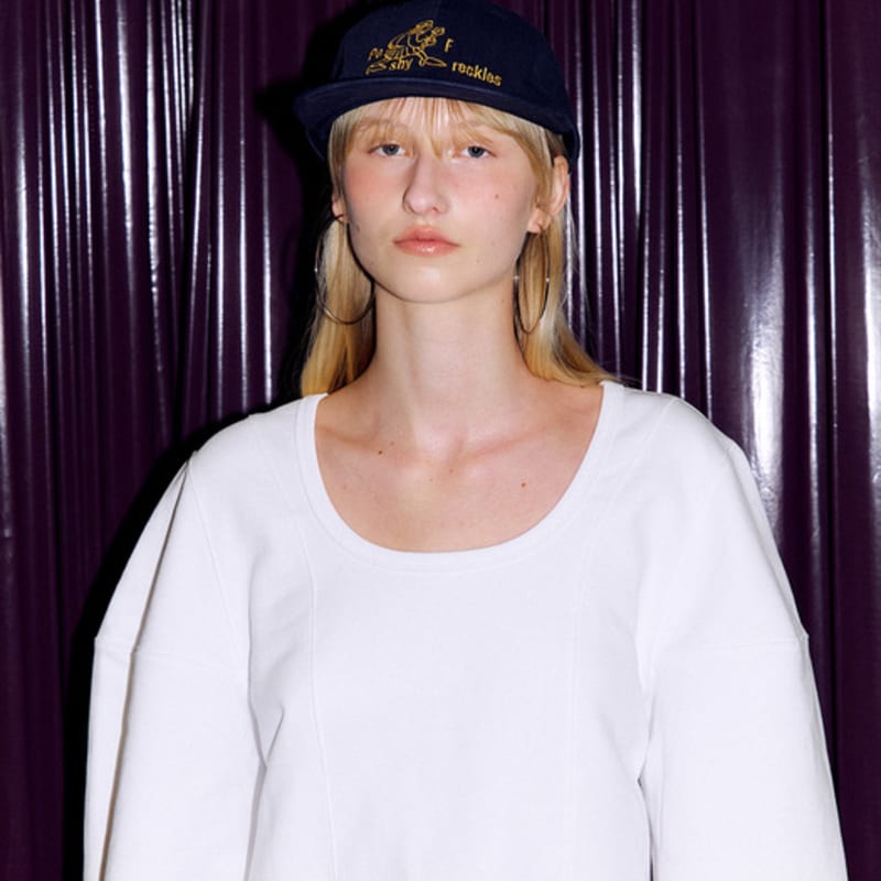 PoshyFreckles PoF Ball CAP_Navy