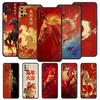Phone Case For Oneplus 13R 12R 10R 13 12 11 10T Nord N100 N10 Z N30 CE 3 2 2T Pro Lite 5G Soft TPU Cover Cartoon New Year Horse