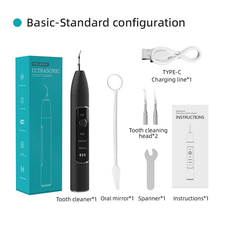 Visual Dental Scrubber Household Dental Scrubber Electric Dental Beauty Instrument Ultrasonic Dental Scrubber Removal Calculus Dental Floss
