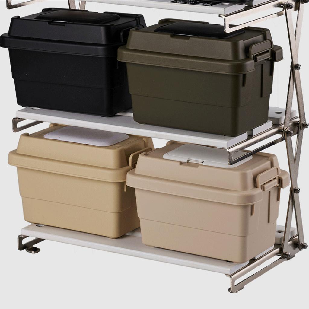 Outdoor Tissue Box Cover Tissue Box Holder Camping Picnic Seasoning Bottle Organizer Desktop Napkin Paper Storage Box