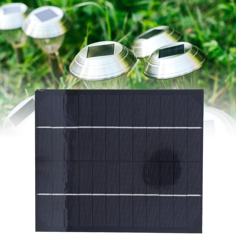 6W 12V Monocrystalline Silicon Solar Panel Outdoor for DIY Battery Charger Power Supply