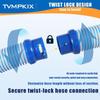 39inch Pool Cleaner Hose Heavy Duty Swimming Pool Hose Durable Suction Pool Pipe