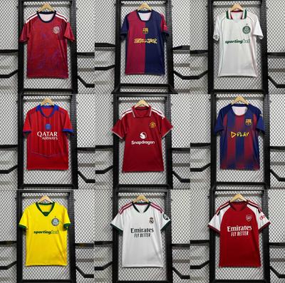 High-quality Latest Hot-selling Football Jerseys, Barcelona Paris Short-sleeved League Club Jerseys, Fan Version