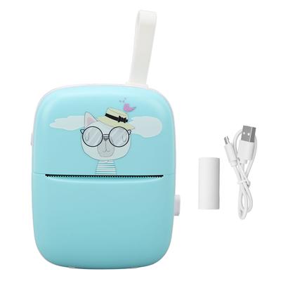 Mini Drucker Cartoon Kitty Muster Falsche Frage Fotografieren Etikettendrucker Zuhause Foto Scrapbook