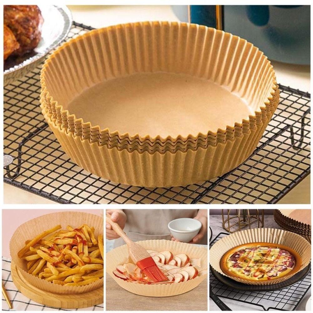 20/50/100Pcs Non-Stick Baking Paper Oil Proof Frying Paper Baking Liner  for Steamer Muffin Cupcake