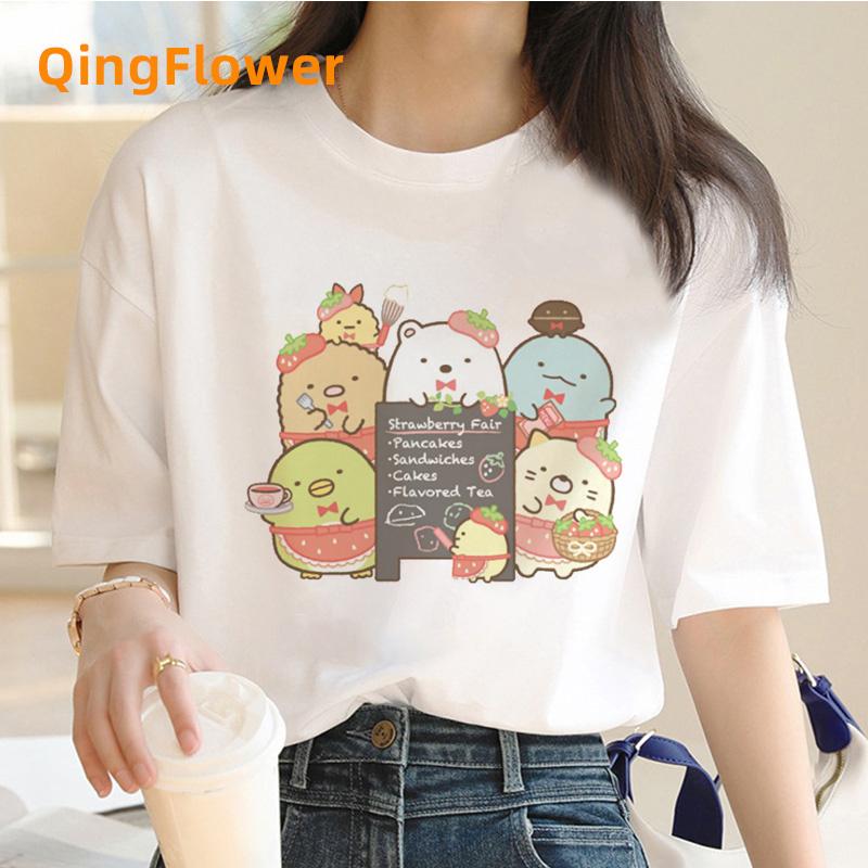 Sumikko Gurashi t shirt Unisex designer streetwear tshirts boy funny clothing
