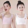 8-16 Years Girls' Cotton Bandeau, Puberty Developmental Camisole with Spaghetti Straps, Training Bra for Primary & Junior High School Students