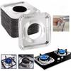 10/30PCS Aluminum Foil Burner Covers Disposable Stove Liners for Gas Cooktops Oil-Proof Cooking Protectors (Easy Clean)