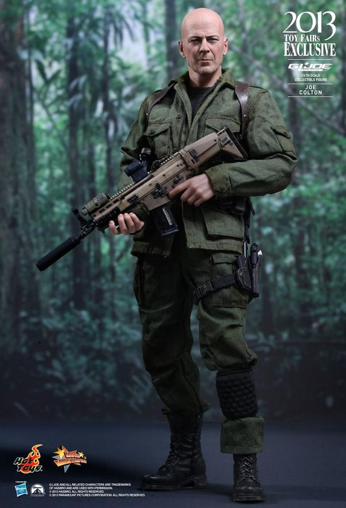 Limited to 1000 units for domestic Movie Masterpiece scale figure of Joe Colton from distribution 1/6 G.I. Joe Retaliation.