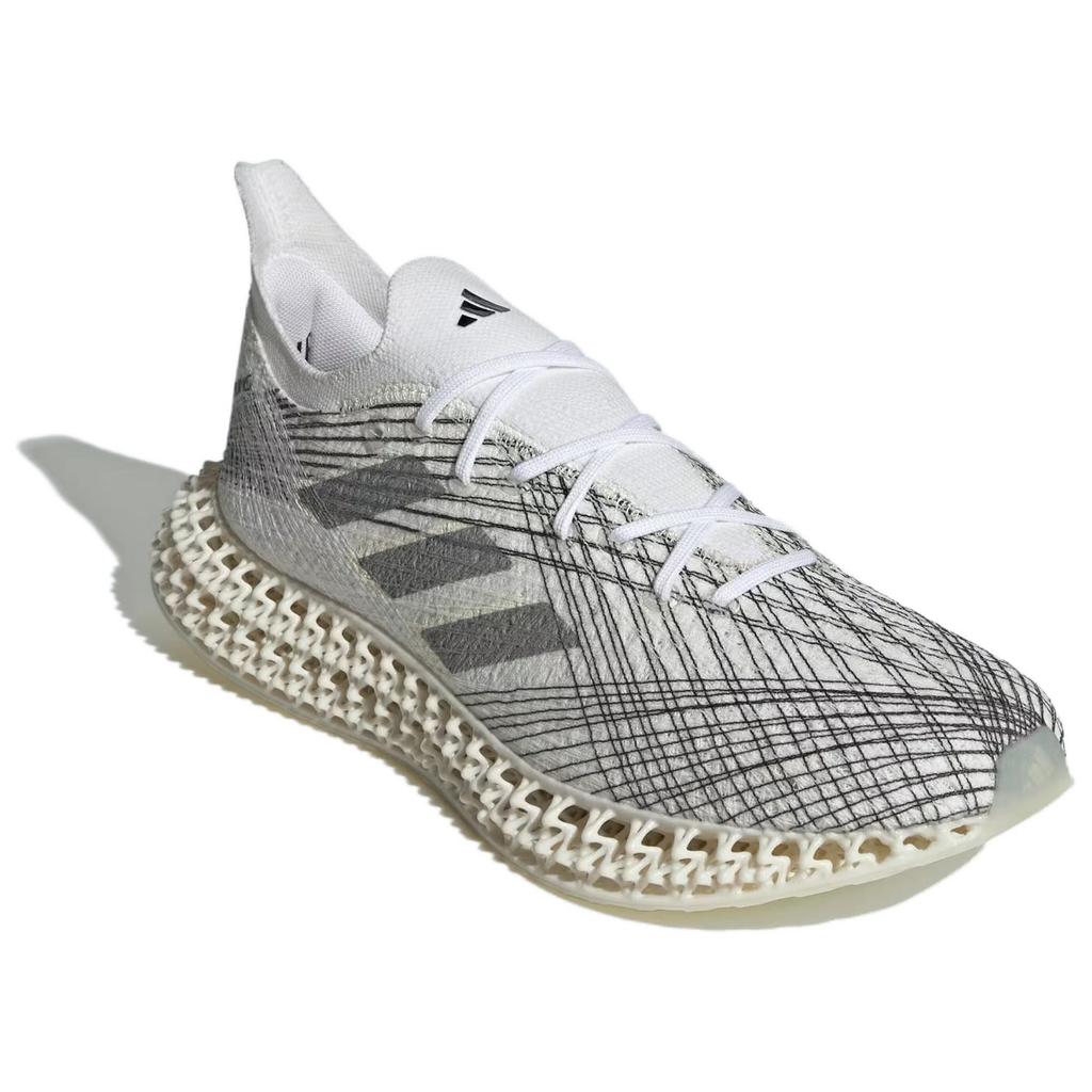 Adidas 4DFWD X Strung White Grey Black Men Sneakers Cream Cloud-White Grey-One ID8892