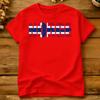 Unisex Norge Country Tshirts Pure Cotton Clothes Beach Vintage Shortsleeved T Shirt O Neck Harajuku Casual Tshirt