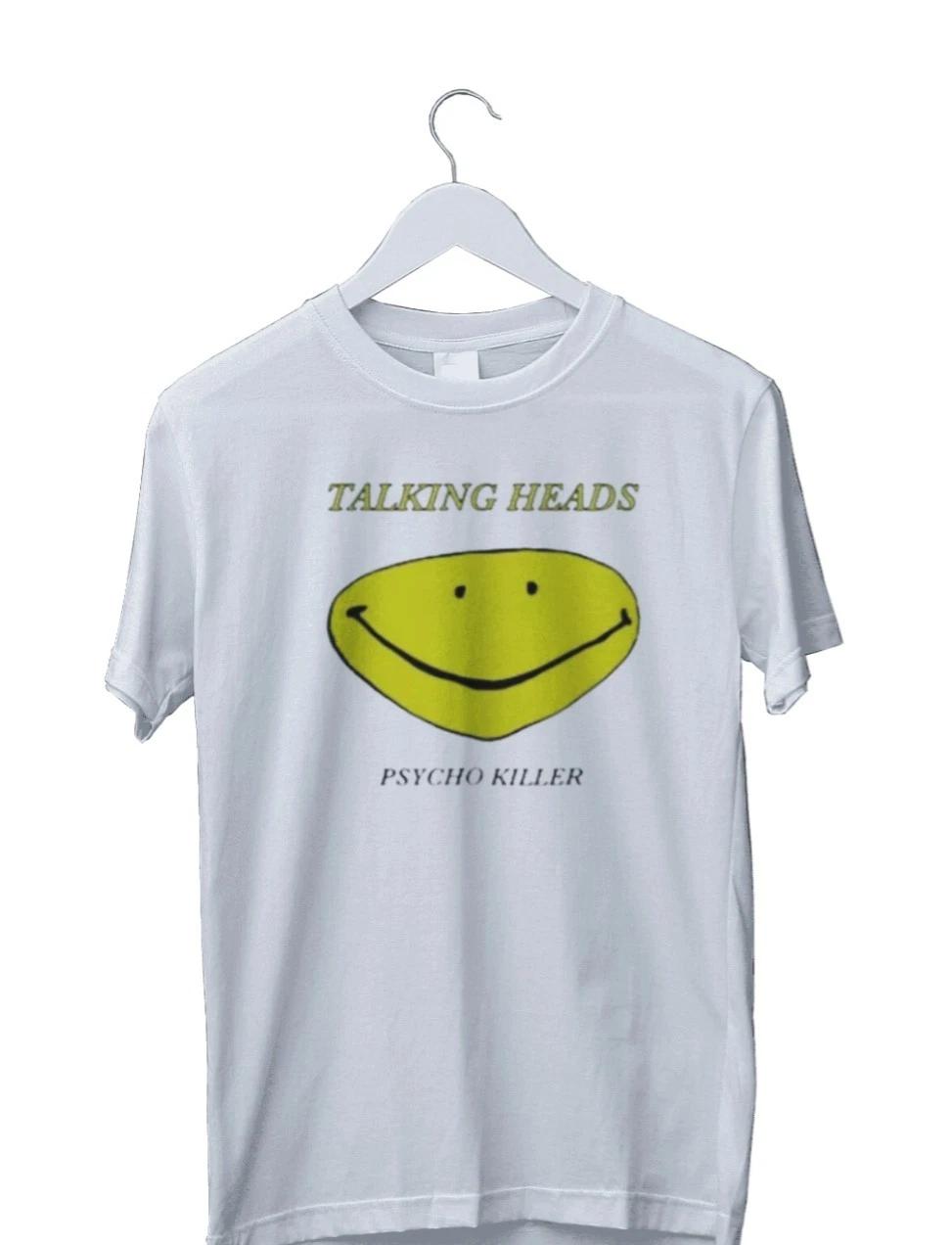 Unisex Adult Retro Music Talking Heads Psycho Killer 70s Rock Retro... S