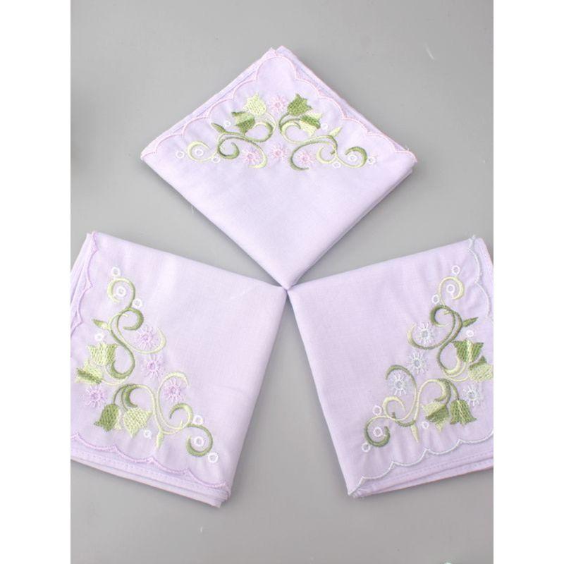 Embroidered Portable Fresh Handkerchief