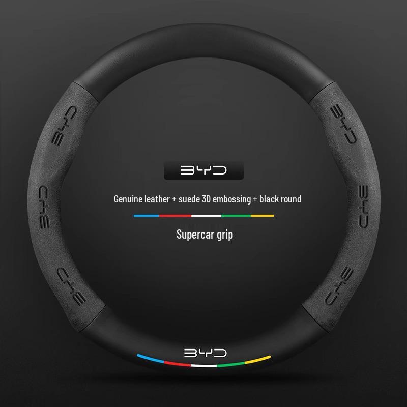 Funda de Volante de Ante para Modelos BYD: Song Pro, Qin, PULS, Tang MAX, Han, Yuan, F3, F6