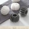 ozgram Gear-Shaped Laundry Balls, Large, 4-Pack (2 White, 2 Gray), Washing and Drying Balls, Anti-Tangle, Reusable, Wrinkle-Free, Drum-Type, TPR Mater