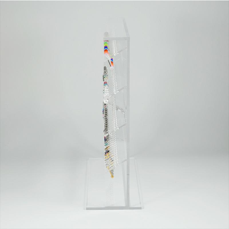1Pcs Clear Acrylic 72Holes 4Layers Strong Display Stand Earring Belly Button Ring Lip Tongue Body Piercing Jewelry Solid Stand