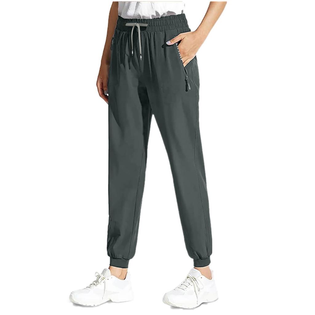 Leichte Herren-Freizeithose mit Kordelzugbund und Reißverschlusstaschen, gerades Bein, lockere Passform, für den täglichen Gebrauch