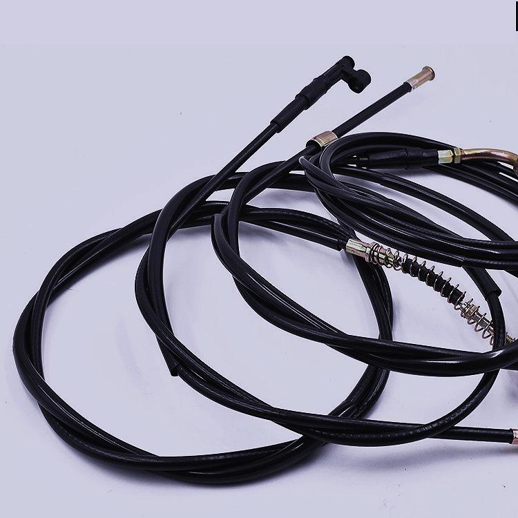 Compatible with Saichi QS110-C-A: Throttle, Odometer, Choke, Front Brake Cables, Kilometre Gauge Speed.