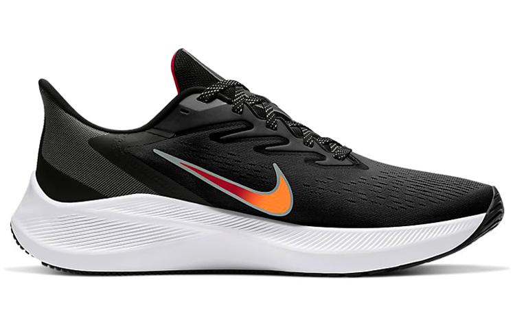 Nike Air Zoom Winflo 7 Black Total Orange CJ0291-011