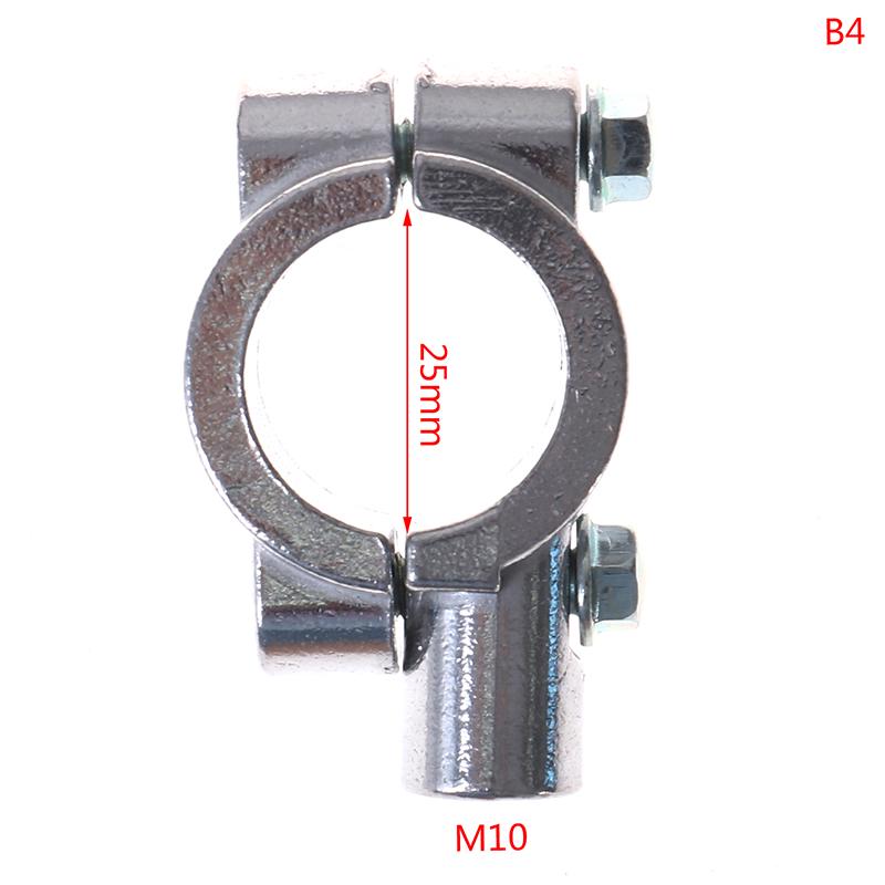 

1 шт. мотоциклетная ручка, держатель для зеркала, держатель для зеркала заднего вида, зажим для зеркала B4;M10 25mm серебряный