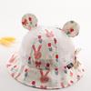 Summer Baby Mesh Breathable Sun Hat Unisex Infant UV Protection Fisherman Cap Lightweight Kids Beach Bucket Hat