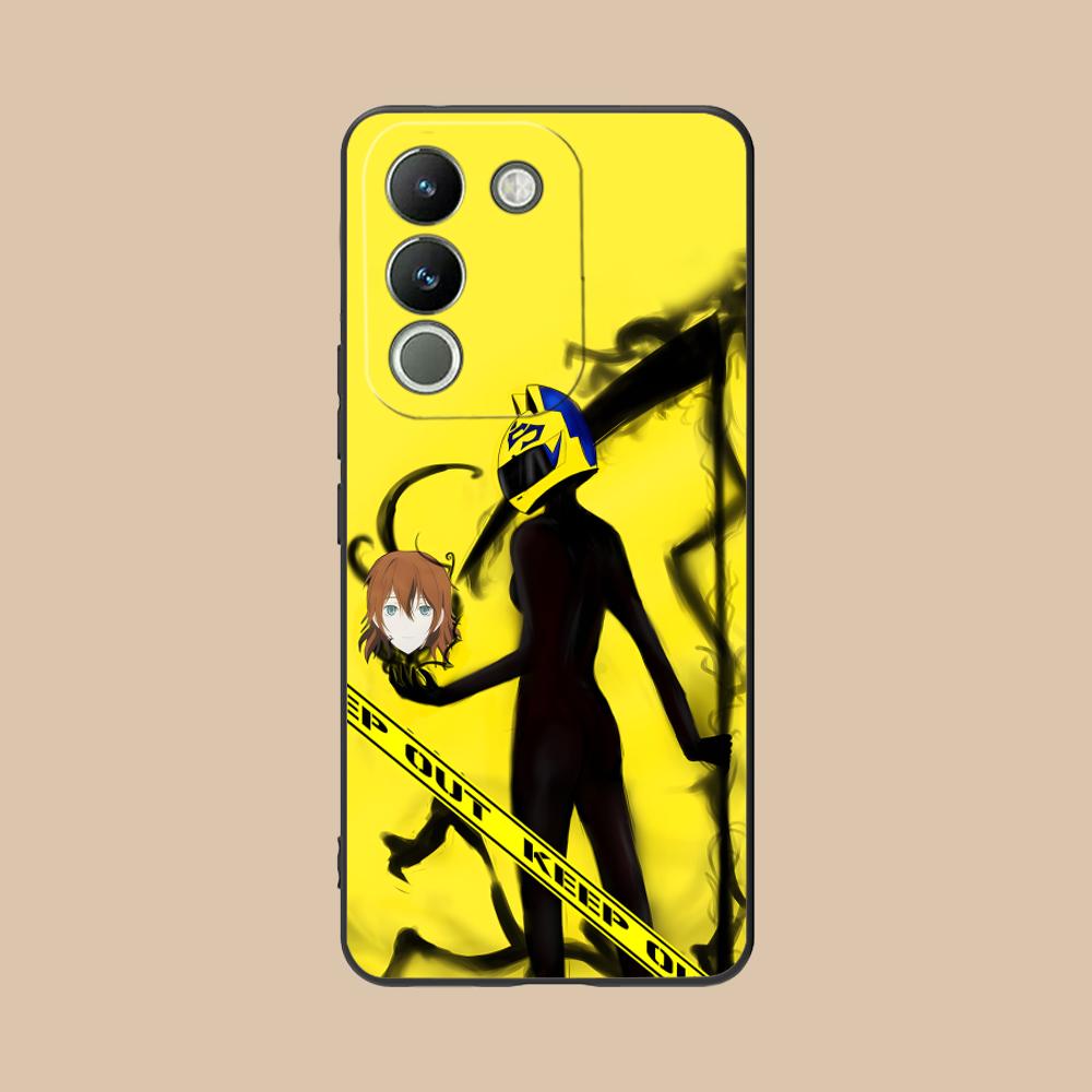 

Anime Durarara Phone Case for VIVO V60 V50 V40 V30 V29 V27 V25 V23 Pro Lite 5G Soft TPU Shockproof Cover vivo V23e