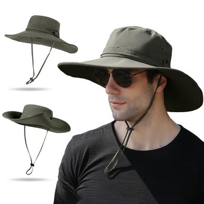 Καπέλο Favoreal Safari UV 12cm Φαρδύ Σχέδιο Νέο Εξαιρετικά Αντηλιακό Μεγάλο Γείσο Υγρασία Γρήγορη Ηλιοπροστασία Αθλητικές Υπαίθριες Δραστηριότητες Ανδρικό Καπέλο, Προστασία, Γείσο, 2-Τρόπων [2024