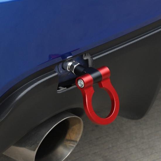 Roter Rennsport CNC-Aluminium Abschlepphaken für Toyota 86 Subaru BRZ 12-20