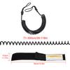 Diving Wrist Lanyard Anti Lost Diving Spring Coiled Hand Straps Elasticity Underwater Aerobics Gear Comfortable Wear Snorkeling