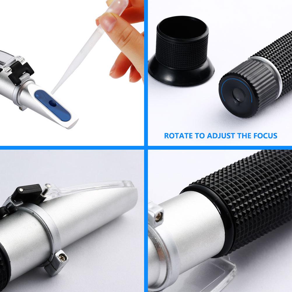 Bee Tools Honey Refractometer 58-90% (sugar Content) Beekeeping Refractometer Handheld Honey Concentration Meter
