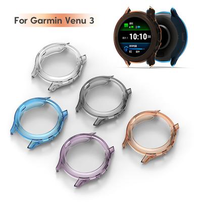 Kratzfeste Smartwatch Staubschutzhülle Wasserdicht Stoßfest Gehäuse Hülle Rahmen Schale TPU Kompatibel für Venu 3
