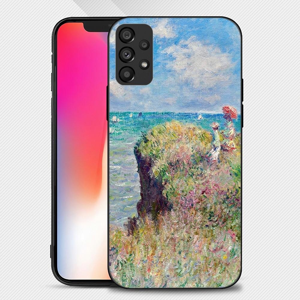 

Чехол для телефона Claude Monet Art для Samsung Galaxy S22 S23 Ultra S21 S20 FE Plus Note 20, мягкая обложка Samsungs23plus5G