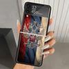Russia Russian Flags Emblem Hard PC Phone Case For Samsung Galaxy Z Flip 7 6 5 4 3 Black ZFlip7 ZFlip6 Flip5 Flip4 Flip3 5G Prin
