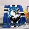 1pz Coperta in Flanella Personalizzata con Nome e Motivo Atalanta BC Adatta a Tutte le Stagioni per Arredamento Casa Calore e Comfort Regali Regalo per le Feste