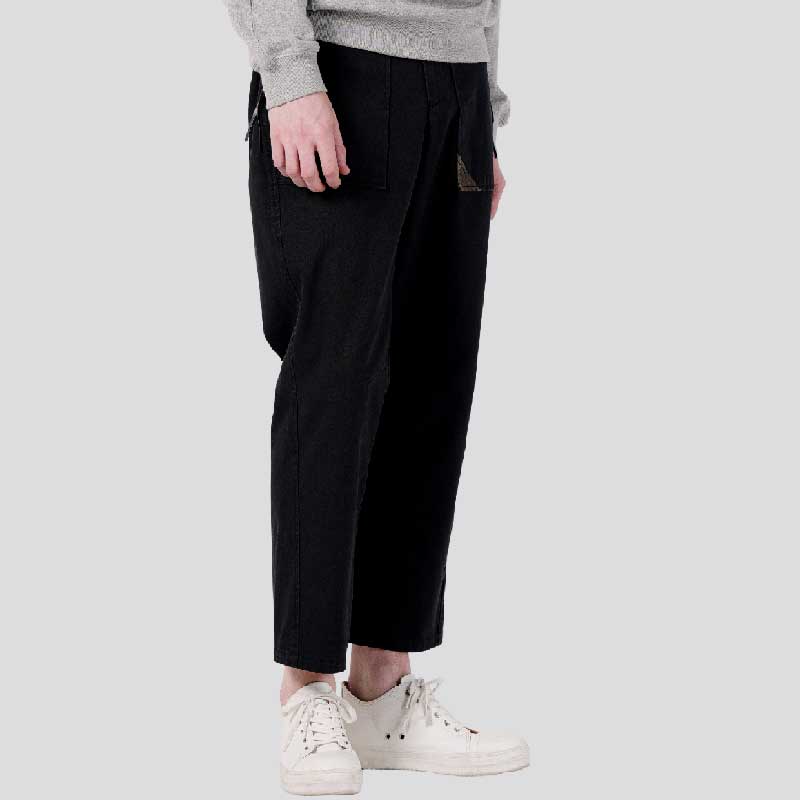 CUSTOMUS 3D Fit E-Banding Washed Pants Cts23Wwpta44 Bla