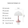 Danish Designer LED Bedside Wedding Table Lamp with Charging Feature